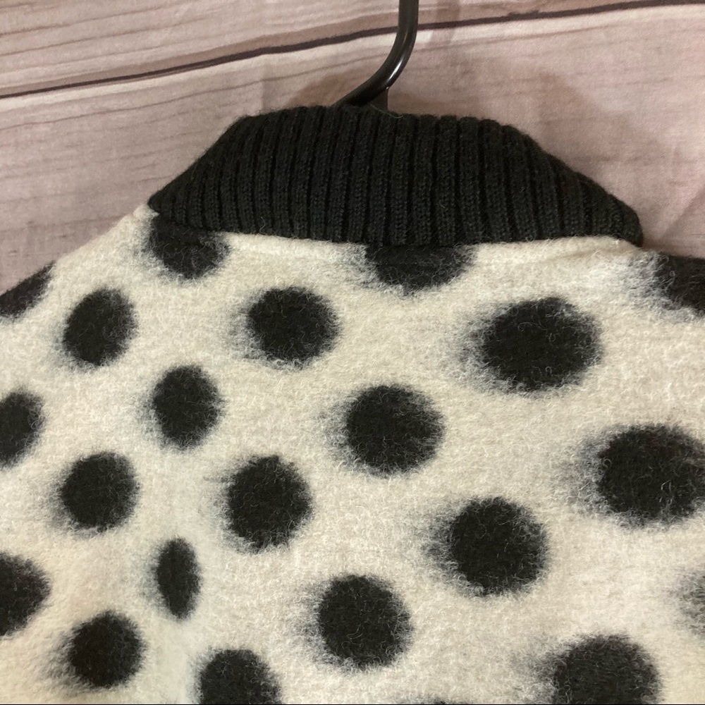 Obey La Ruine Wool Polka Dot Bomber Jacket - Picture 11 of 16